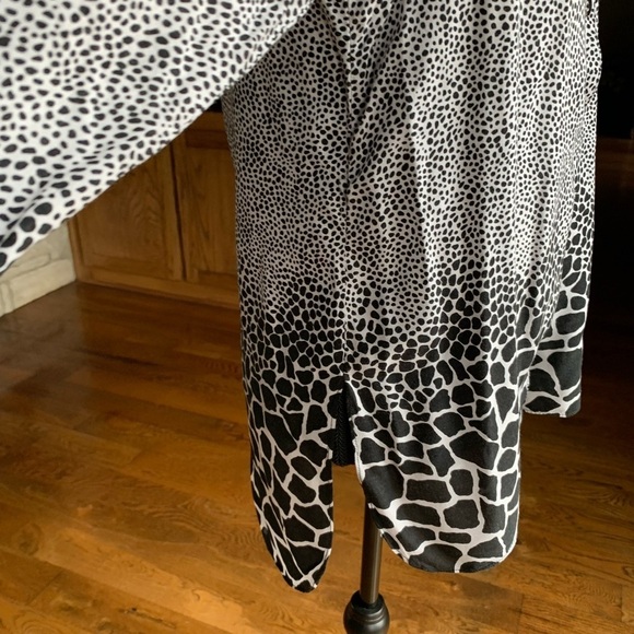 Mischa Animal Print Apparel Button Down Shirt - Picture 4 of 10